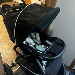 Stroller With Car-Seat And Base