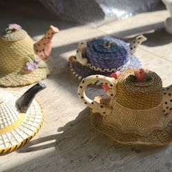 Hat Tea Pot Set