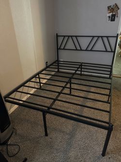 Full-size Mattress and Bed Frame