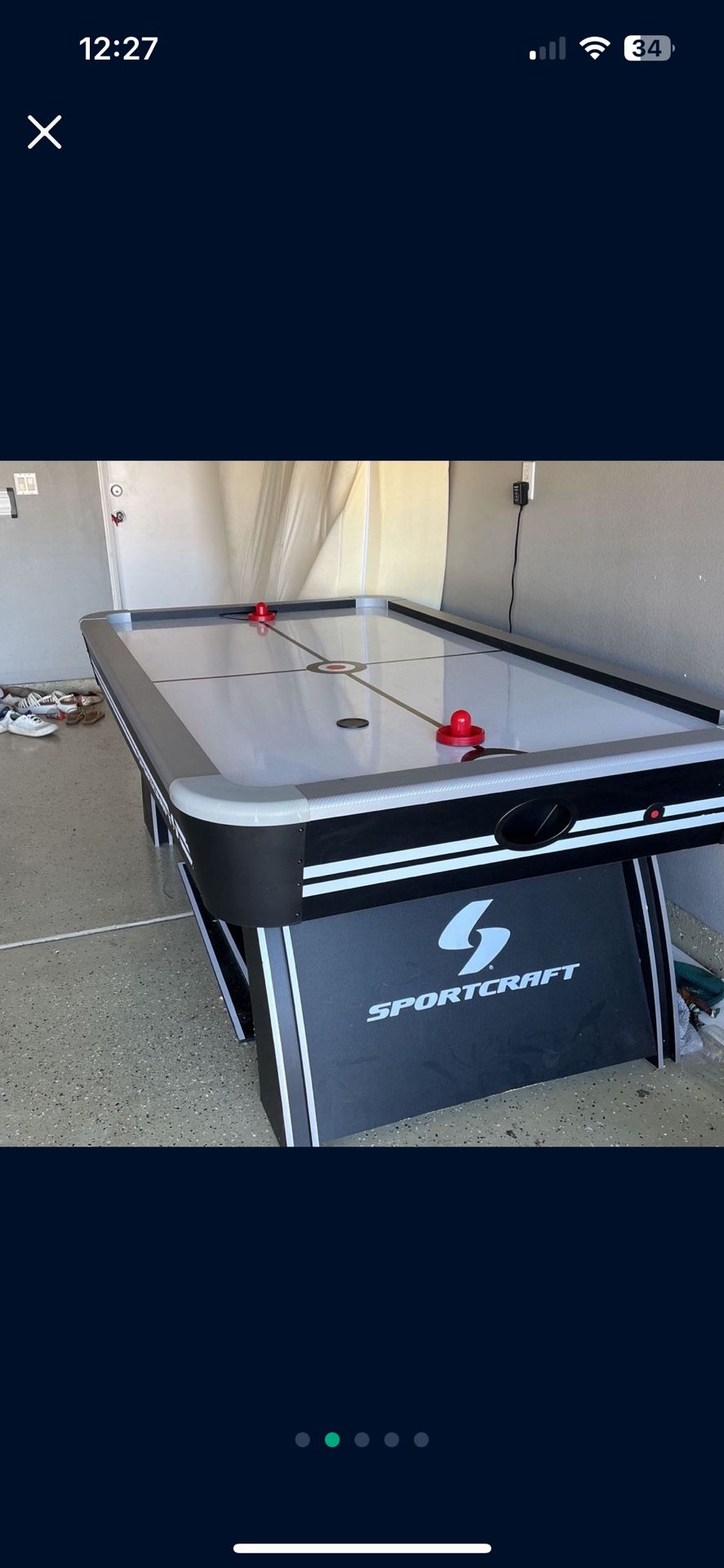 Sportscraft Air Hockey Table