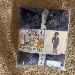 Brand New Size 4 Soft 3 piece  Pajama Set