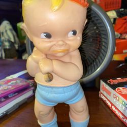 Vintage 1956 alan jay rubber squeak doll