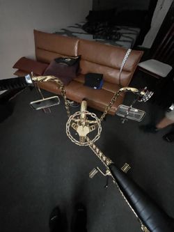 Lowrider gold bike