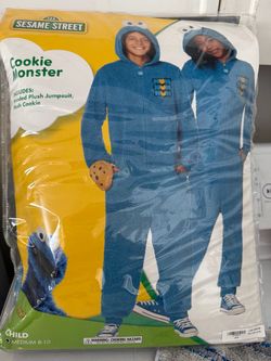 Halloween child Cookie Monster costume