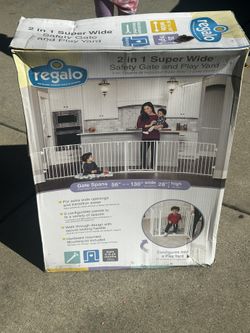 Regalo 2 In 1 Safety Gate