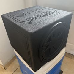 Kicker Subwoofer CompVX  de 12 pulgadas 750 vatios RMS Pico de 1500 vatios Bobinas de voz duales de 4 ohmios Calidad de sonido legendaria Kicker Con Q