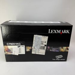New Lexmark C792 C792X1KG Black Toner Cartridge