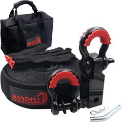 Offroad Recovery Kit, 3" x 30 ft Tow Recovery Strap -NEW (3520/4)