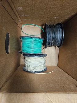 3 Spools of Electrical Wire 14 gauge