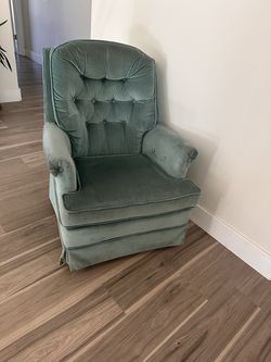 Swivel vintage rocking chairs