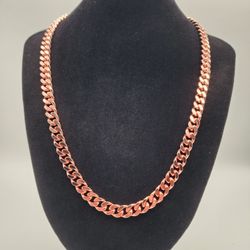 Pure Copper Cuban Chain – 9 mm Heavy Link Necklace, 22"  Solid Copper Jewelry

Designed for those who appreciate bold style with everyday comfort, thi