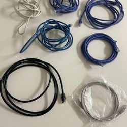 LAN/Ethernet/Patch Cables  - CAT5E/CAT6