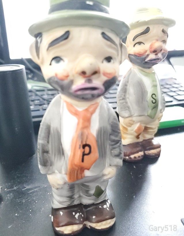 Hobo Salt Pepper Shakers Made In Japan