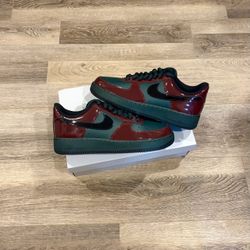 Nike Air Force 1 Low “Patent Leather Beef & Broccoli” Sizes 8 - 13 Brand New