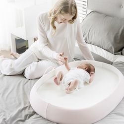 Baby Nest Sleeper, Baby Lounger Co-Sleeper Baby Bassinet for Bed