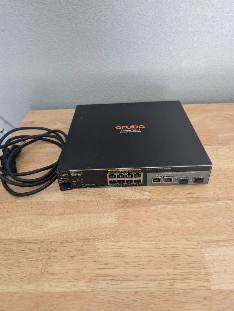 Aruba 2530 8-PoE+ Internal PS Switch (JL070A)