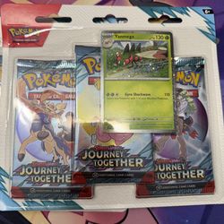 Pokemon tcg Journey together 3 pack $22