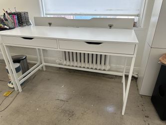 (2) IKEA Alex Office Desks