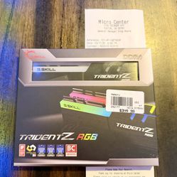 Trident Z RGB 2x8GB (16GB) 3600hz (BrandNew)