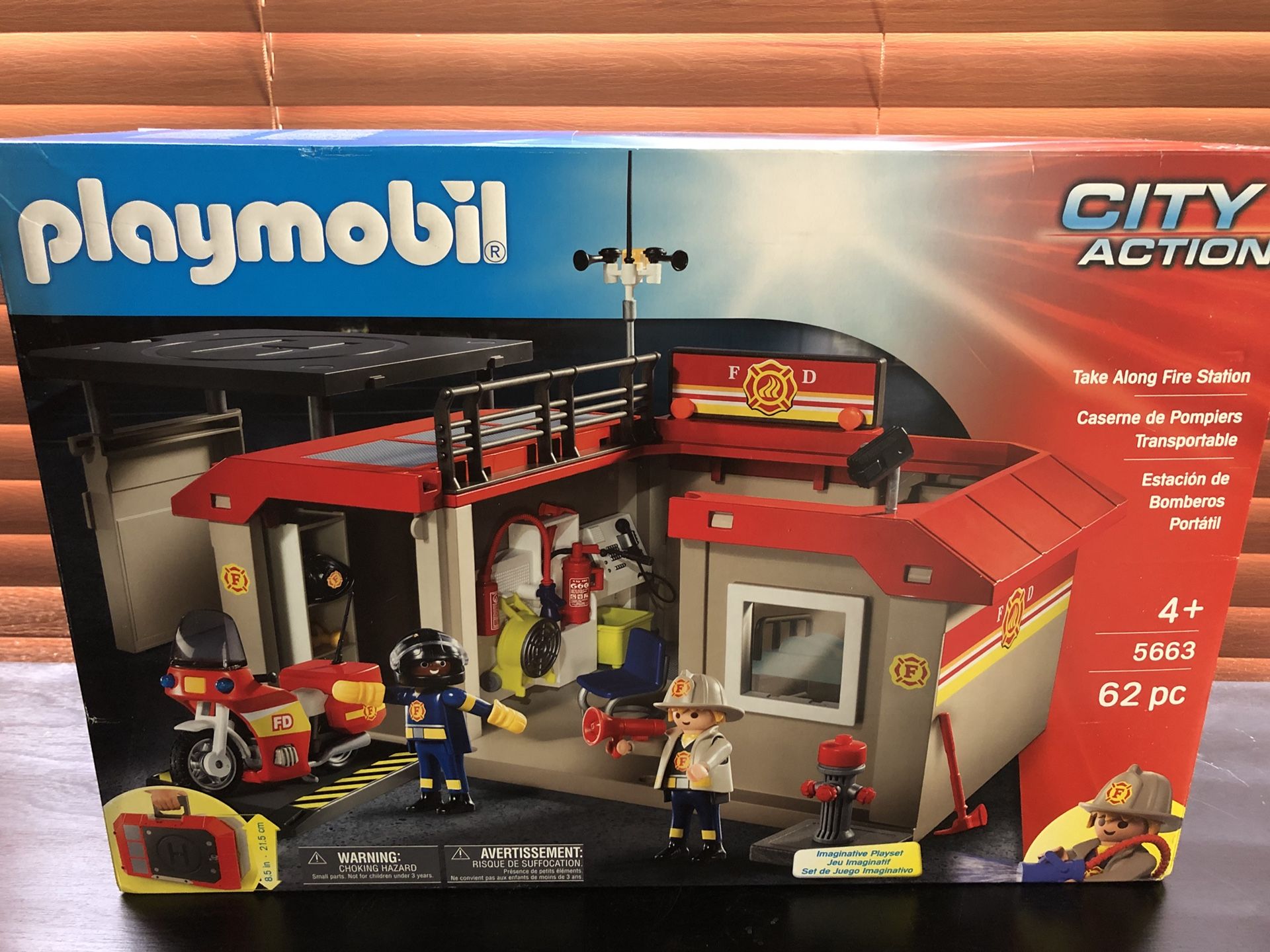 Playmobil City Action - Take Along Fire Station