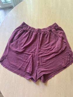 Purple shorts