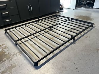 4 inch queen metal bed frame