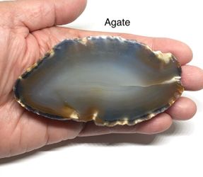 Agate Polished Stone from Brazil 128g