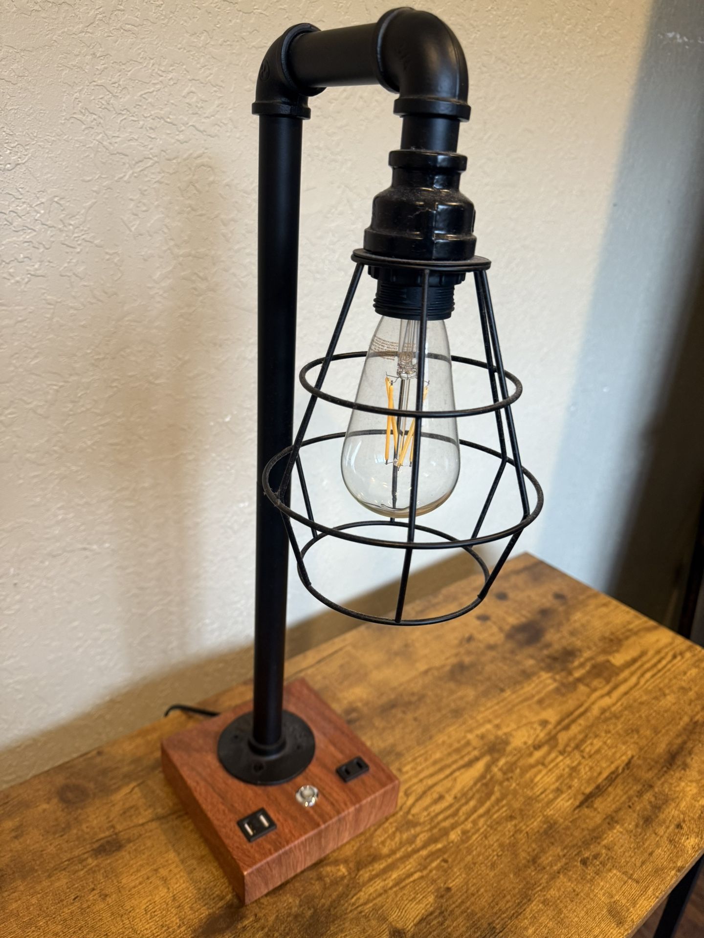 Rustic/Vintage Style Lamp