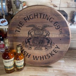 Whiskey Barrel Head
