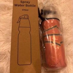 Brandnew 2-IN-1 Spray & Drinking Water Bottles 16oz