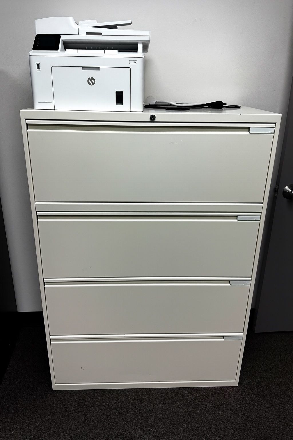 Office Filing Cabinet + Printer