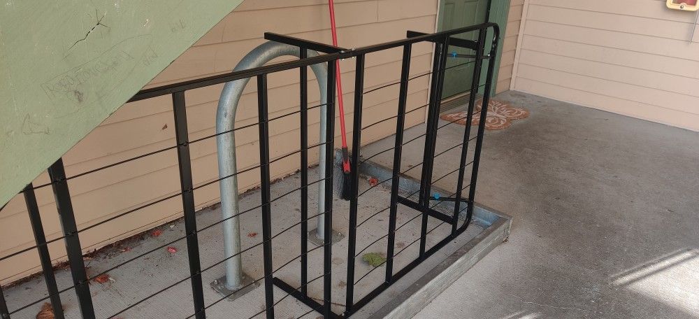 Black Twin bed Frame For Parts