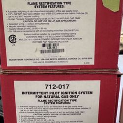 NEW Intermittent Pilot, Ignition System For Natural Gas Only