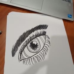 Eye In Sharpie