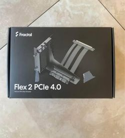 New Fractal Flex 2 vertical GPU Riser bracket kit

