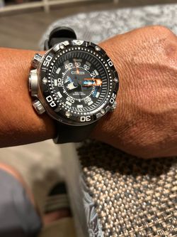Citizen Promaster Black polyurethane Watch