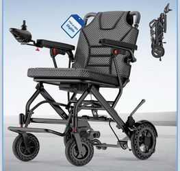 Folding Electric Power Wheelchair with Joystick