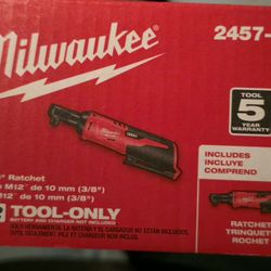 Royobi BlueTooth speaker, Milwaukee M12" 3"8 Rachet, Royobi USB LITHIUM 3-Port Charger & Power Source