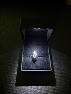 3ct Marquise Lab Engagement Ring