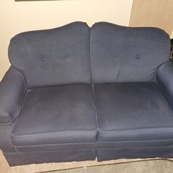 Navy Blue LOVESEAT