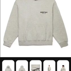 Dark Oatmeal Essentials Hoodie 