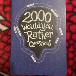 Journal 2000 Would You Rather Questionss