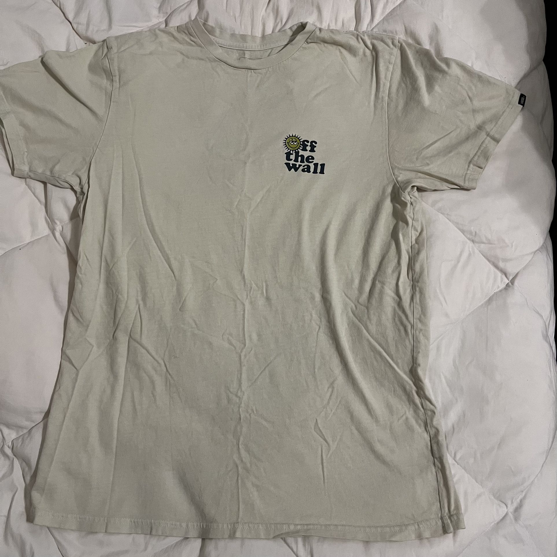 VANS Off The Wall Graphic T Shirt Size Large $15