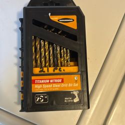 High Speed Steel Drill Bit Set