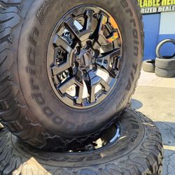 All 4 Wheels 17x9 Tires Wheels 35 Of Road Available