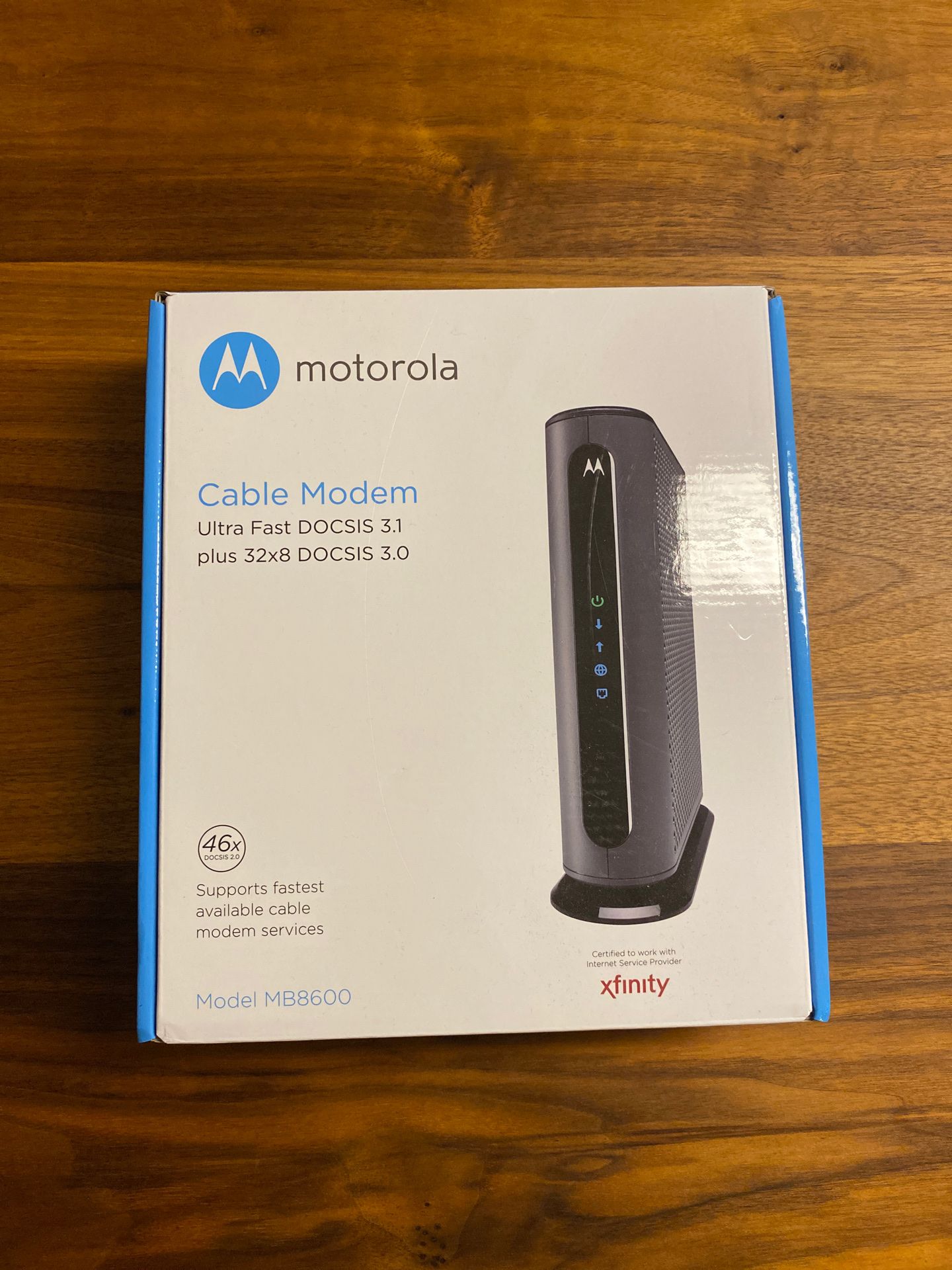 Motorola MB8600 modem for Comcast Xfinity Internet