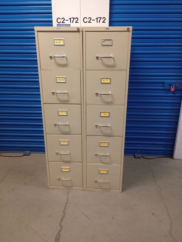 Staples Metal File Cabinet Letter Size $100 Each