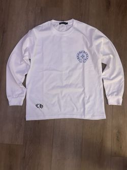 size S  Chrome hearts white longsleeve (SEND OFFERS)