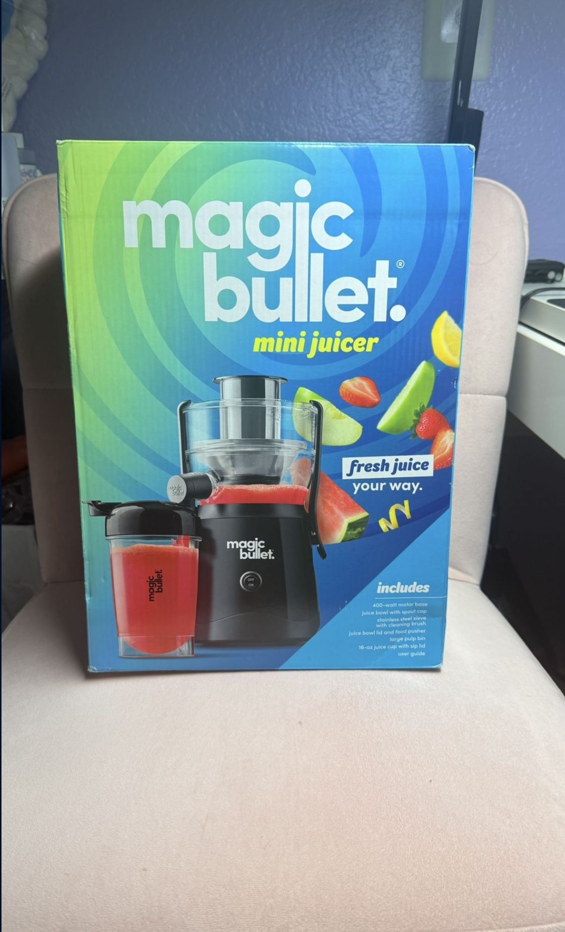 Magic Bullet Mini Juicer - Brand New
