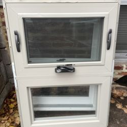 Brand new windows from display